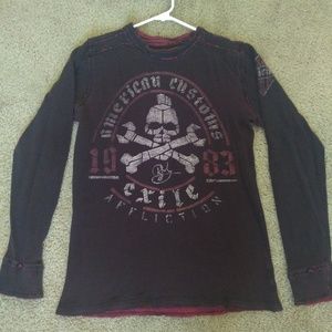 Affliction reversible thermal men's large